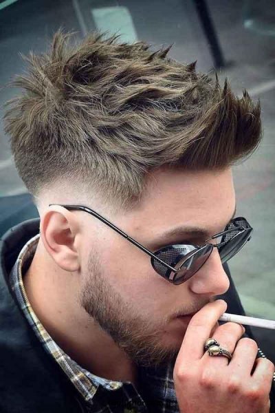  48 عکس مدل مو اسپایکی پسرانه