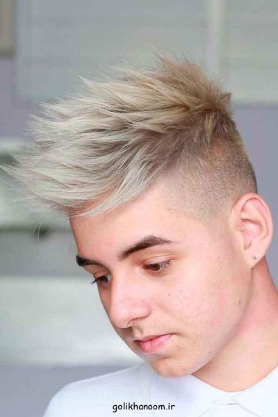  48 عکس مدل مو اسپایکی پسرانه