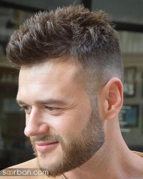  65 عکس مدل مو اسپایکی یخی