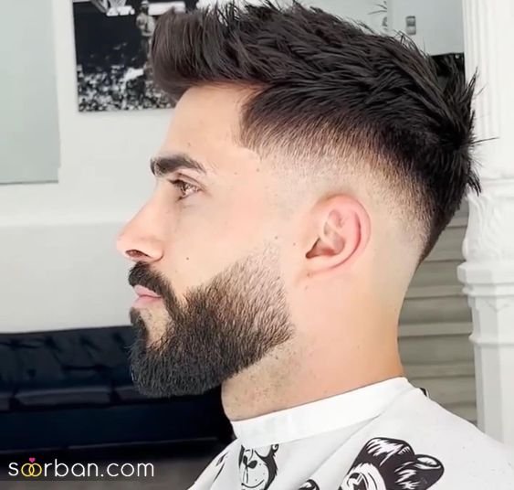  65 عکس مدل مو اسپایکی یخی