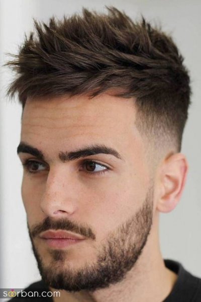  65 عکس مدل مو اسپایکی یخی