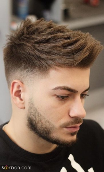  65 عکس مدل مو اسپایکی یخی