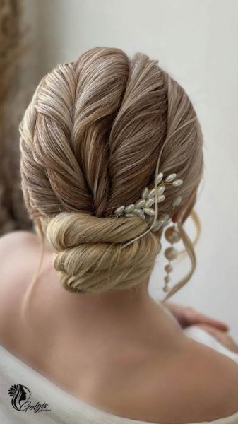  90 عکس مدل مو عروس