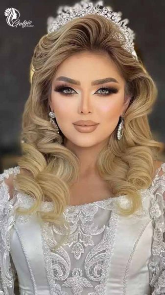  90 عکس مدل مو عروس