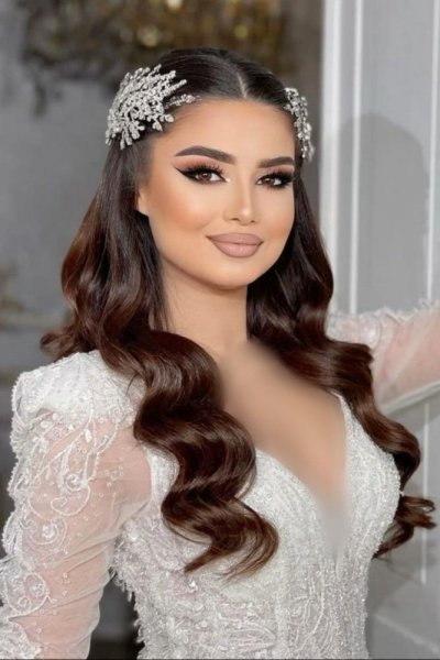 مدل مو عروس جدید بسته