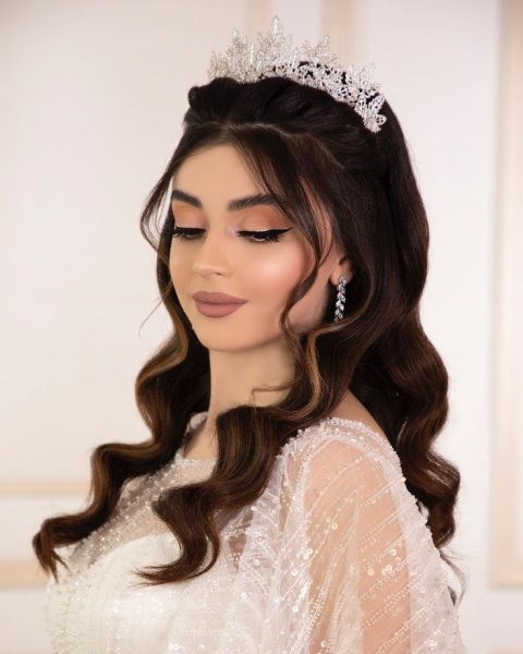 مدل مو عروس جدید بسته