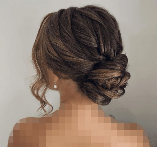  36 مدل شینیون عروس اروپایی جدید