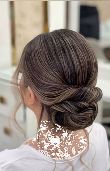  36 مدل شینیون عروس اروپایی جدید