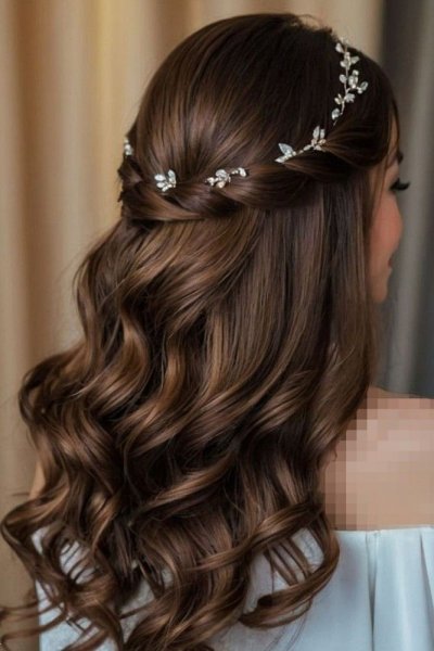  36 مدل شینیون عروس اروپایی جدید