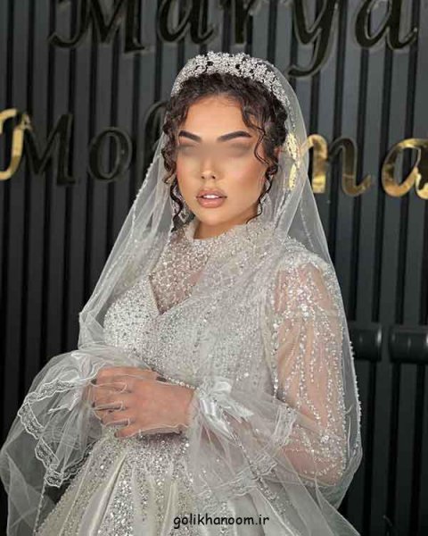 55 مدل مو عروس جدید بسته