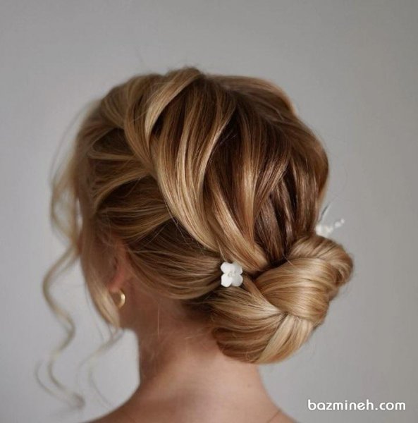  65 مدل شینیون ساده و شیک جدید