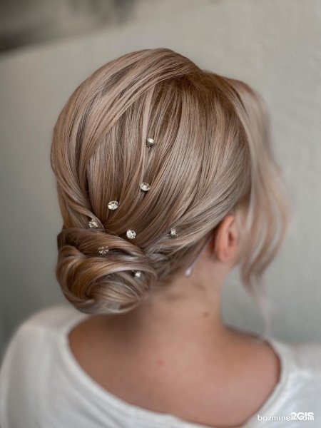  65 مدل شینیون ساده و شیک جدید