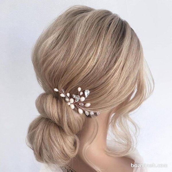  70 مدل شینیون ساده و شیک جدید باز