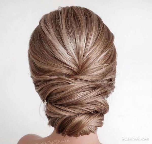  70 مدل شینیون ساده و شیک جدید باز