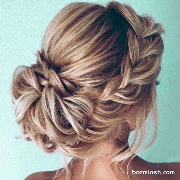  70 مدل شینیون ساده و شیک جدید باز