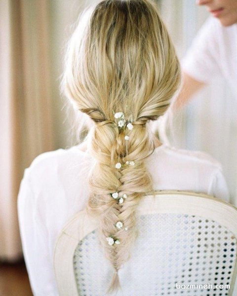  70 مدل شینیون ساده و شیک جدید باز