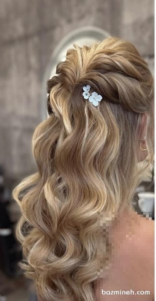  70 مدل شینیون ساده و شیک جدید باز