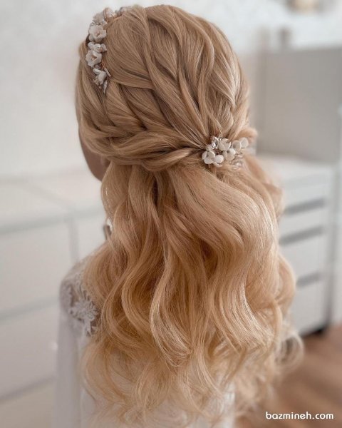  70 مدل شینیون ساده و شیک جدید باز