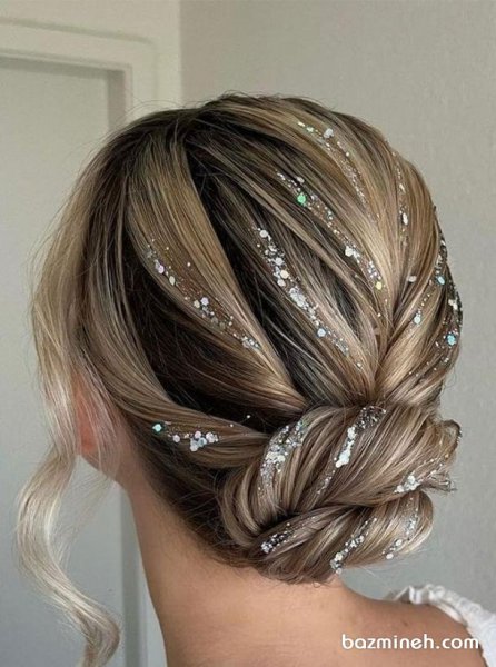  68 مدل شینیون اروپایی جدید باز