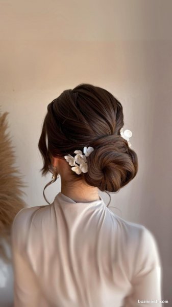  68 مدل شینیون اروپایی جدید باز