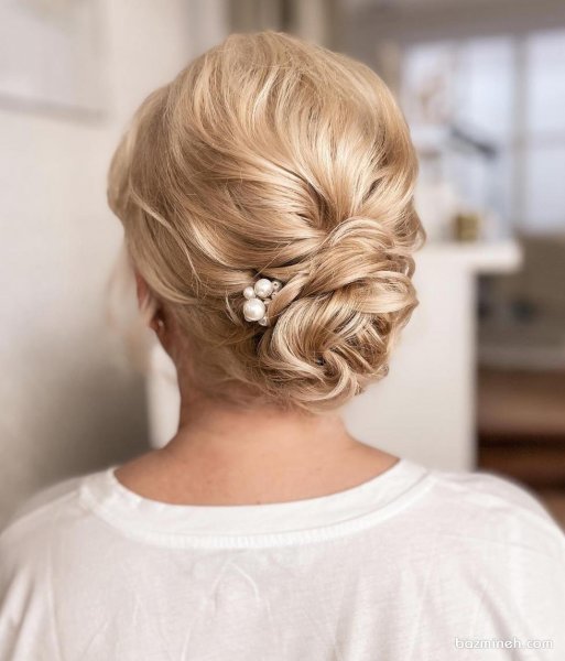  68 مدل شینیون اروپایی جدید باز