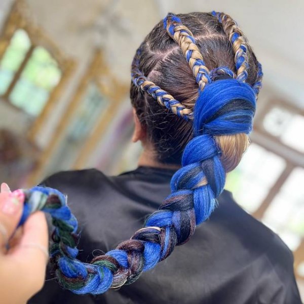  50 مدل بافت مو جدید دخترانه