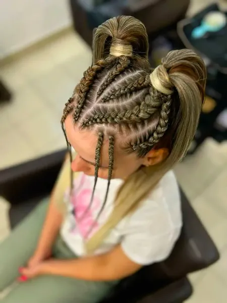  52 عکس بافت مو فانتزی