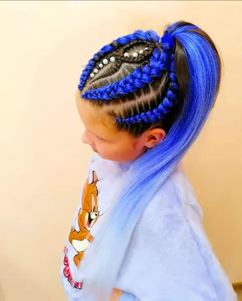  52 عکس بافت مو فانتزی