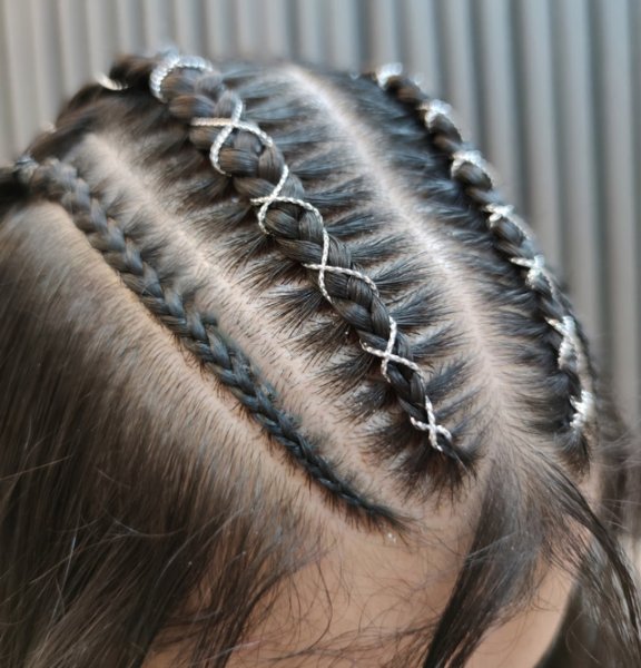  52 عکس بافت مو فانتزی