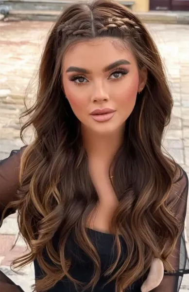  65 مدل بافت مو دخترانه ساده و شیک جلوی سر