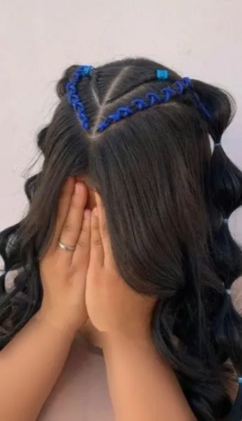  65 مدل بافت مو دخترانه ساده و شیک جلوی سر