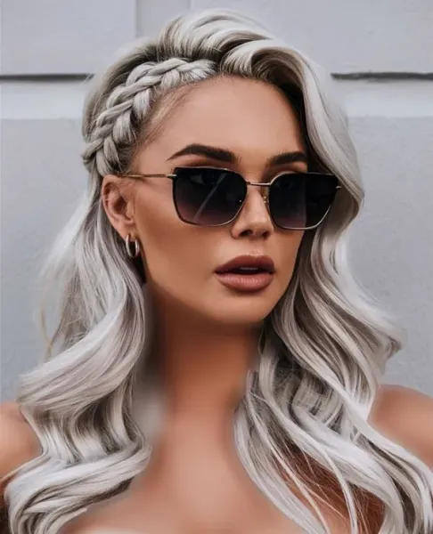  65 مدل بافت مو دخترانه ساده و شیک جلوی سر