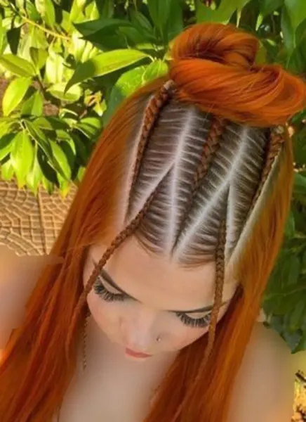  65 مدل بافت مو دخترانه ساده و شیک جلوی سر