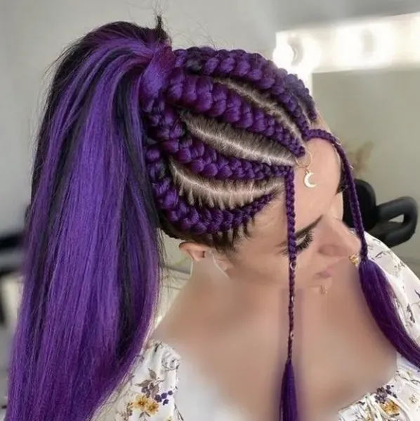  65 مدل بافت مو دخترانه ساده و شیک جلوی سر