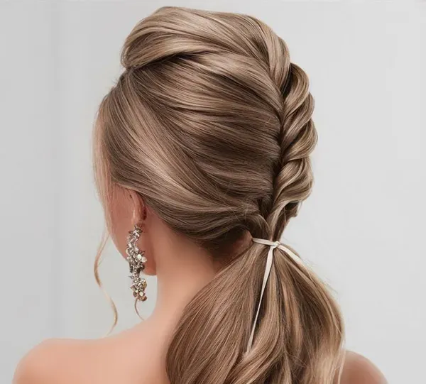  65 مدل بافت مو دخترانه ساده و شیک جلوی سر