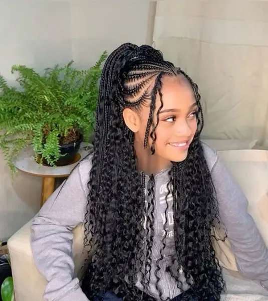  65 مدل بافت مو دخترانه ساده و شیک جلوی سر