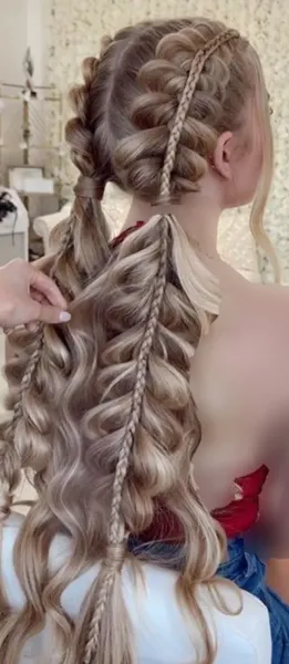  65 مدل بافت مو دخترانه ساده و شیک جلوی سر