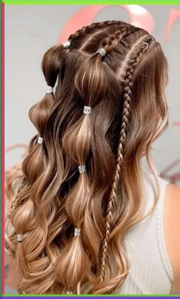  65 مدل بافت مو دخترانه ساده و شیک جلوی سر