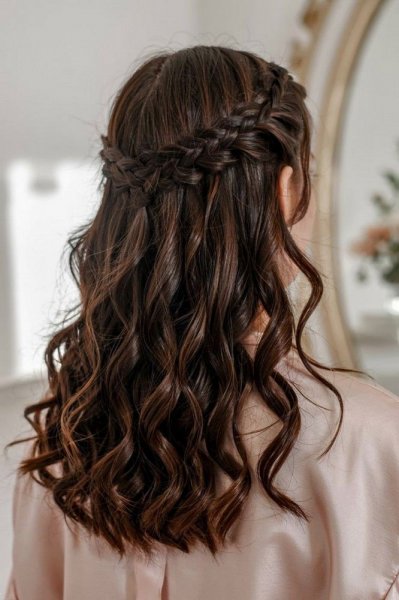 47 مدل بافت مو مجلسی باز