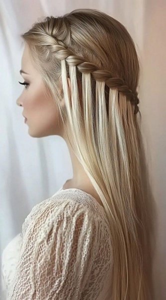  47 مدل بافت مو مجلسی باز