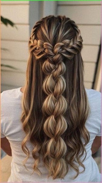  47 مدل بافت مو مجلسی باز