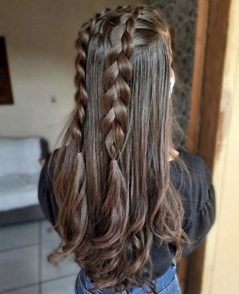  47 مدل بافت مو مجلسی باز