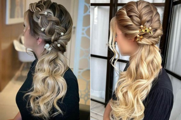  35 مدل بافت مو دخترانه شیک و باکلاس برای عروسی