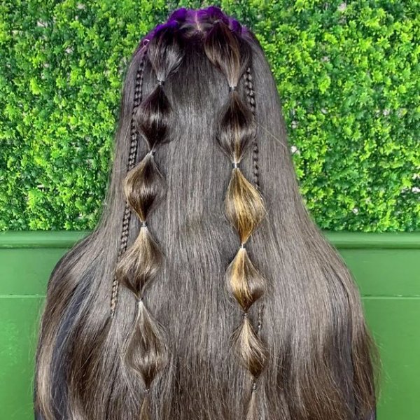  50 بافت مو برای عروسی دخترانه