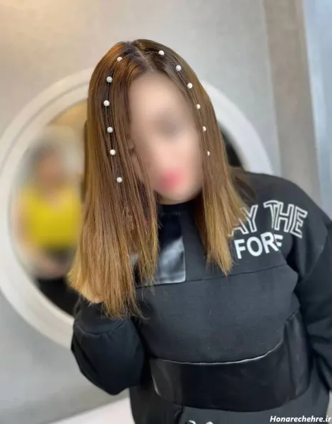  45 مدل بافت مو جدید با مروارید