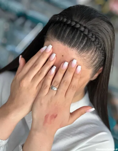  45 مدل بافت مو جدید با مروارید