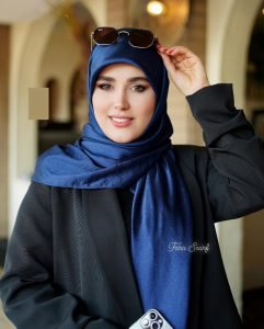  عکس مدل بستن روسری زیر چادر