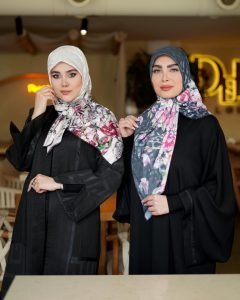  عکس مدل بستن روسری زیر چادر