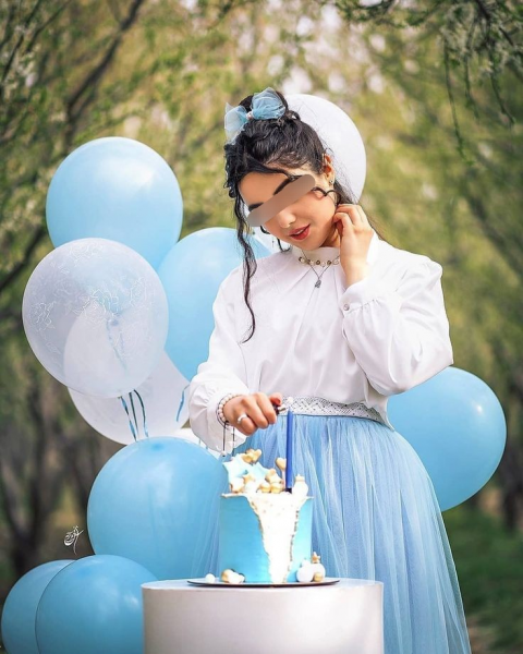  عکس تولد دخترانه ساده