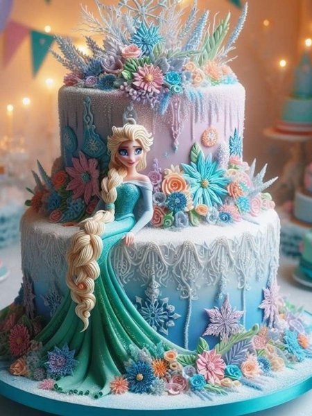  عکس کیک تولد خوشگل